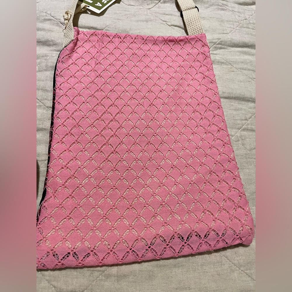 NWT Refried Apparel crossbody patchwork purse